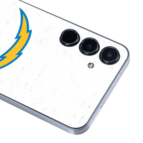 NFL Los Angeles Chargers Distressed Galaxy A55 5G Skin