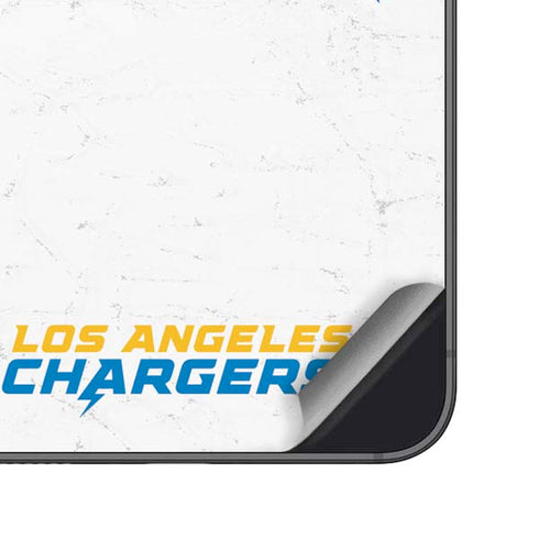 NFL Los Angeles Chargers Distressed Galaxy S24 Skin