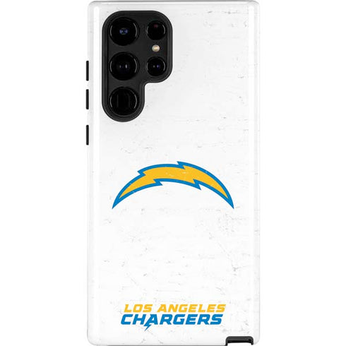 NFL Los Angeles Chargers Distressed Galaxy S25 Ultra Impact Case