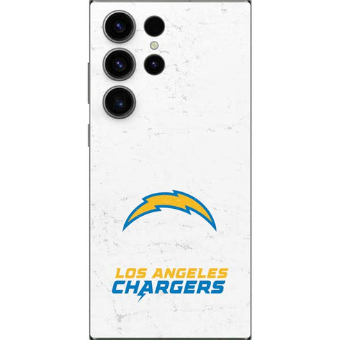 NFL Los Angeles Chargers Distressed Galaxy S24 Ultra Skin