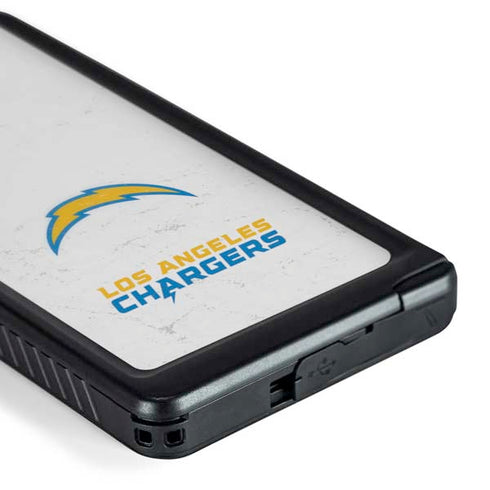NFL Los Angeles Chargers Distressed Galaxy S24 Ultra Waterproof Case