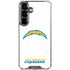 NFL Los Angeles Chargers Distressed Galaxy S26 Clear Case
