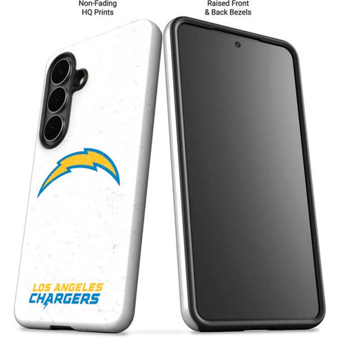 NFL Los Angeles Chargers Distressed Galaxy S26 Impact Case