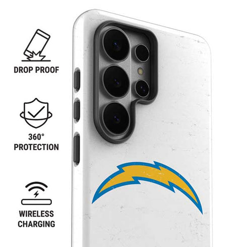 NFL Los Angeles Chargers Distressed Galaxy S26 Ultra Impact Case