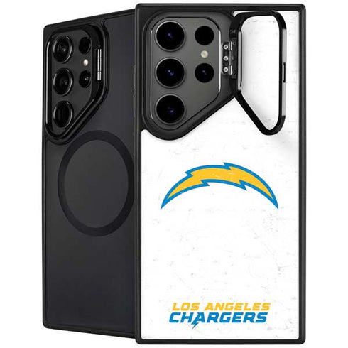 NFL Los Angeles Chargers Distressed Galaxy S26 Ultra Kickstand Case
