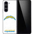 NFL Los Angeles Chargers Distressed Galaxy Z Fold5 5G Skin