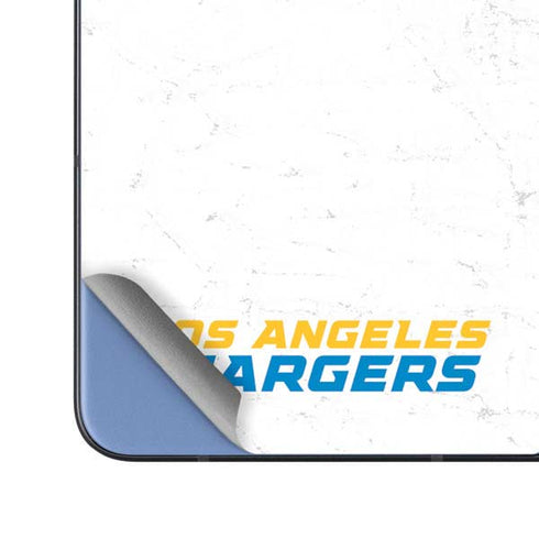 NFL Los Angeles Chargers Distressed Galaxy Z Fold5 5G Skin