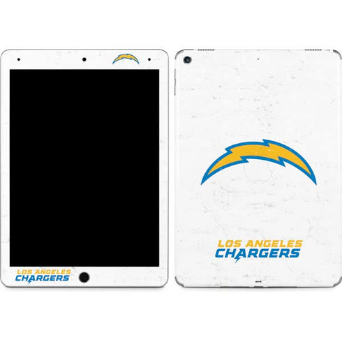 NFL Los Angeles Chargers Distressed iPad Skins