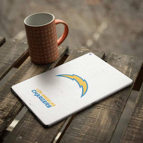 NFL Los Angeles Chargers Distressed iPad Skins