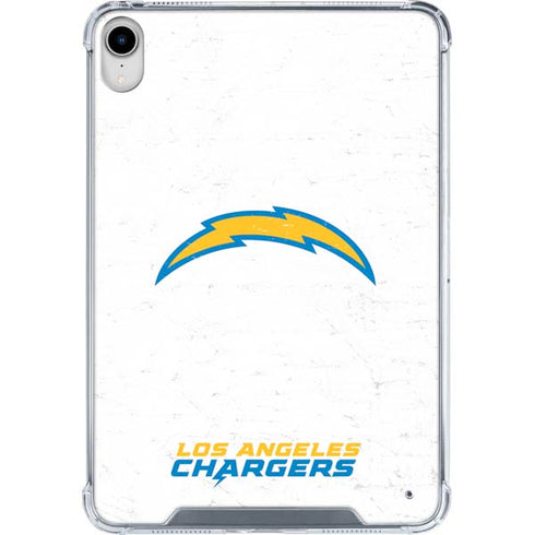 NFL Los Angeles Chargers Distressed iPad 11th Gen (2025) Clear Case