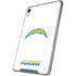 NFL Los Angeles Chargers Distressed iPad 11th Gen (2025) Clear Case
