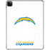 NFL Los Angeles Chargers Distressed iPad Pro 11in (2024) Clear Case