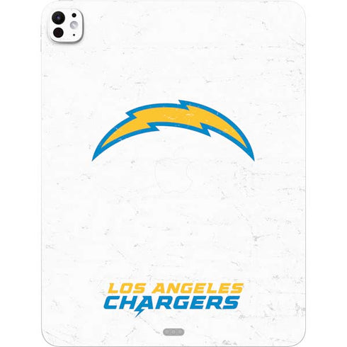 NFL Los Angeles Chargers Distressed iPad Pro 13in M4 (2024) Skin