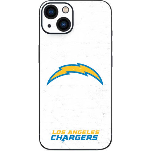 NFL Los Angeles Chargers Distressed iPhone Skins
