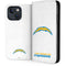 NFL Los Angeles Chargers Distressed iPhone 15 Folio Case
