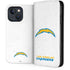 NFL Los Angeles Chargers Distressed iPhone 15 Folio Case