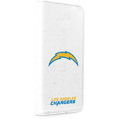 NFL Los Angeles Chargers Distressed iPhone 15 Plus Folio Case