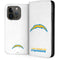 NFL Los Angeles Chargers Distressed iPhone 15 Pro Folio Case
