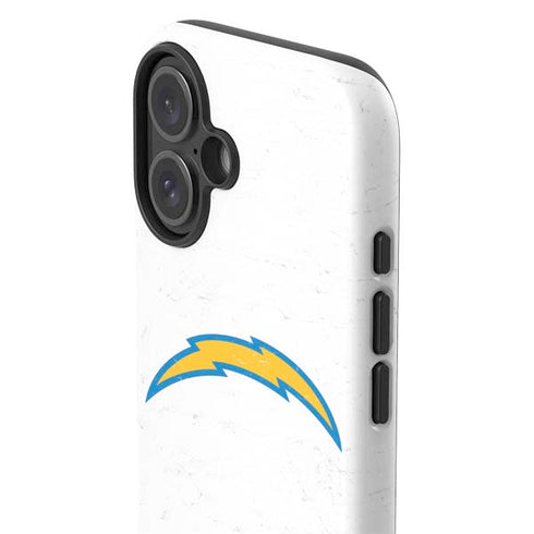 NFL Los Angeles Chargers Distressed iPhone 16 Plus Impact Case