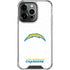 NFL Los Angeles Chargers Distressed iPhone 16 Pro Clear Case