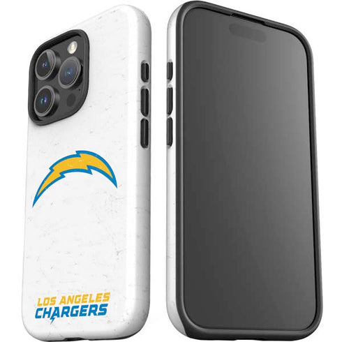 NFL Los Angeles Chargers Distressed iPhone 16 Pro Max Impact Case