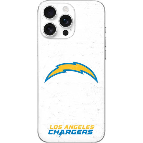 NFL Los Angeles Chargers Distressed iPhone 16 Pro Max Skin