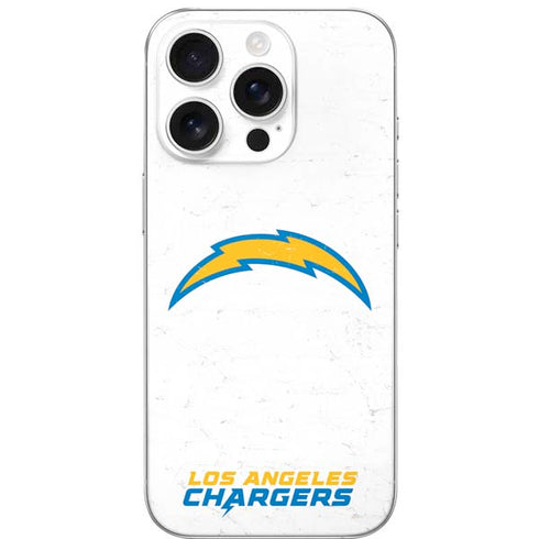 NFL Los Angeles Chargers Distressed iPhone 16 Pro Skin