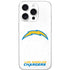NFL Los Angeles Chargers Distressed iPhone 16 Pro Skin