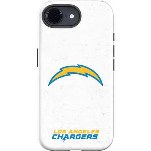 NFL Los Angeles Chargers Distressed iPhone 16e Impact Case