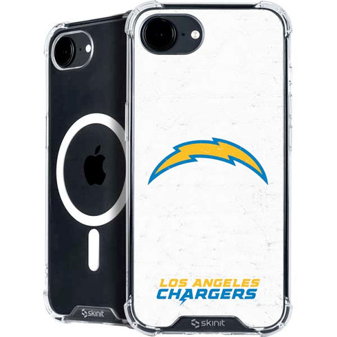 NFL Los Angeles Chargers Distressed iPhone 16e MagSafe Case