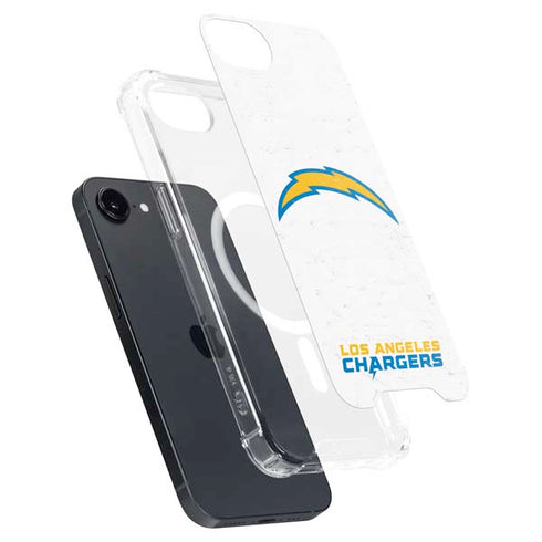NFL Los Angeles Chargers Distressed iPhone 16e MagSafe Case