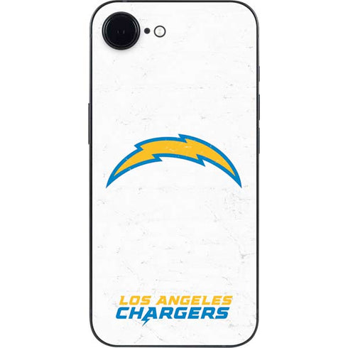 NFL Los Angeles Chargers Distressed iPhone 16e Skin