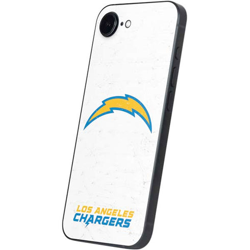 NFL Los Angeles Chargers Distressed iPhone 16e Skin
