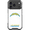 NFL Los Angeles Chargers Distressed iPhone 18 Pro Clear Case
