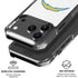 NFL Los Angeles Chargers Distressed iPhone 18 Pro Clear Case