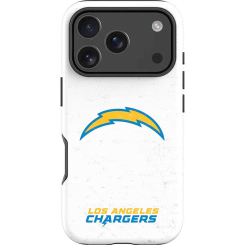 NFL Los Angeles Chargers Distressed iPhone 18 Pro Impact Case