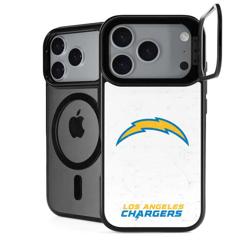 NFL Los Angeles Chargers Distressed iPhone 18 Pro Kickstand Case
