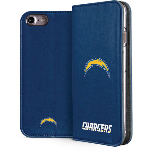 NFL Los Angeles Chargers Distressed iPhone 7 Folio Case