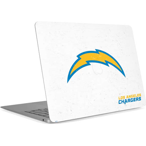 NFL Los Angeles Chargers Distressed Apple MacBook Air Skin