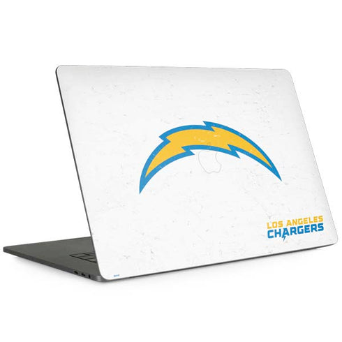 NFL Los Angeles Chargers Distressed MacBook Skins