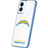 NFL Los Angeles Chargers Distressed Moto G Play 4G (2024) Skin
