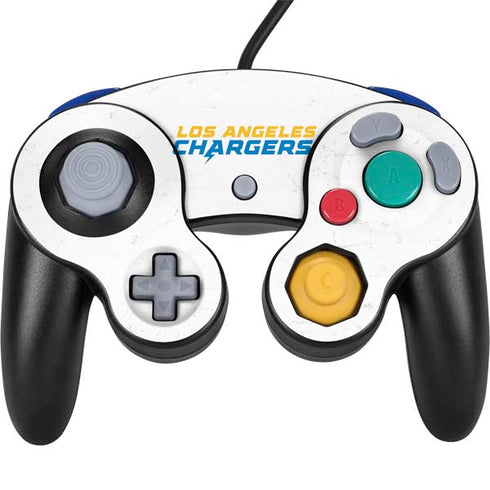 NFL Los Angeles Chargers Distressed Nintendo Skins