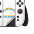 NFL Los Angeles Chargers Distressed Nintendo Switch 2 (2025) Joy-Con Controller Skin
