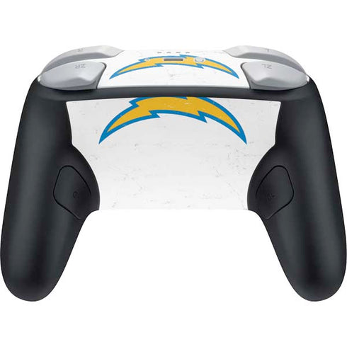 NFL Los Angeles Chargers Distressed Nintendo Switch 2 (2025) Pro Controller Skin