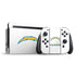 NFL Los Angeles Chargers Distressed Nintendo Skins