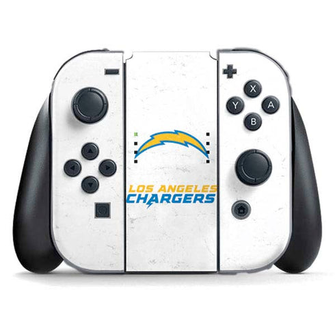 NFL Los Angeles Chargers Distressed Nintendo Skins