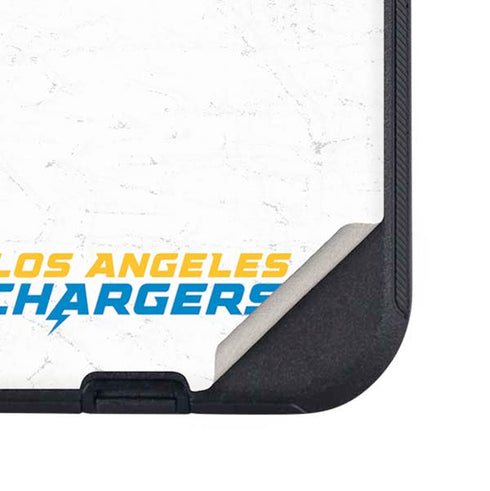 NFL Los Angeles Chargers Distressed Otterbox Defender iPhone Skin