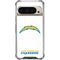 NFL Los Angeles Chargers Distressed Pixel 9/9 Pro Clear Case