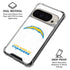 NFL Los Angeles Chargers Distressed Pixel 9/9 Pro Clear Case