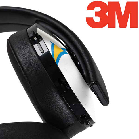 NFL Los Angeles Chargers Distressed PlayStation 4 Gold Wireless Headset Skin